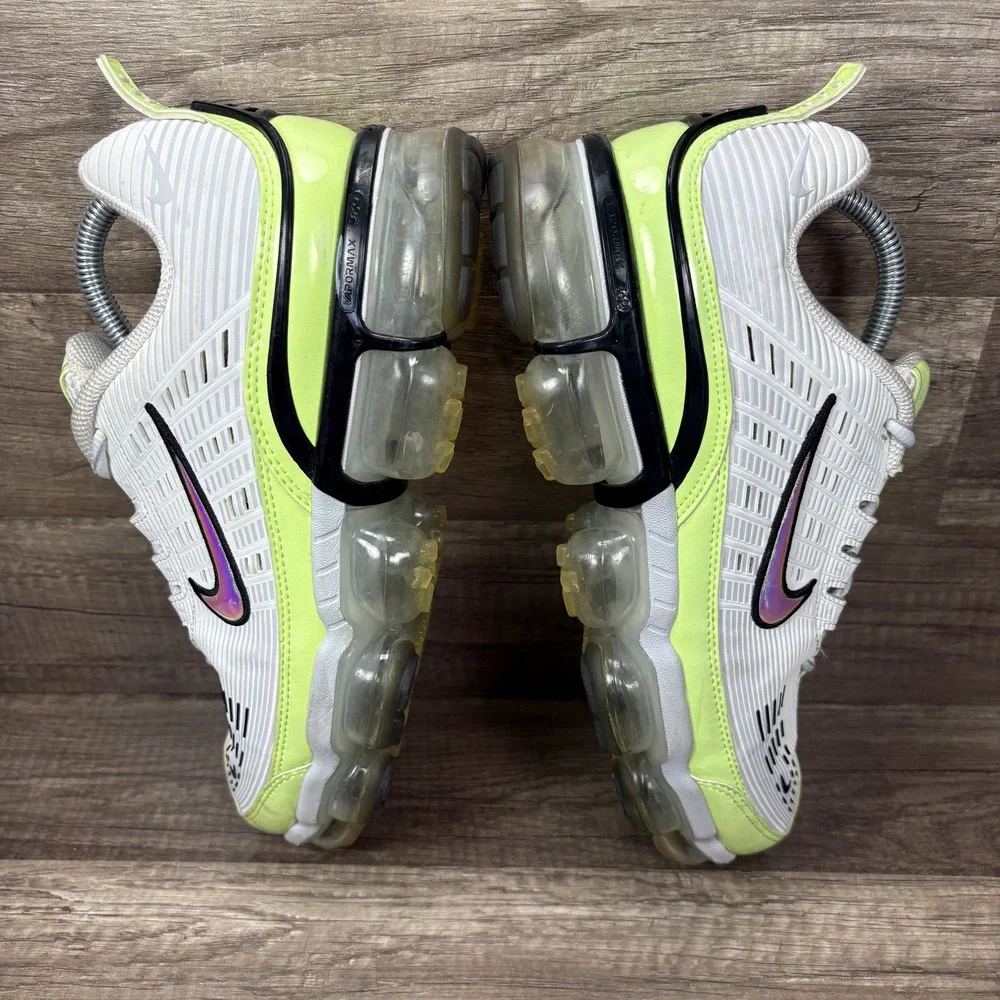 Nike Vapor Max 360 White Green Mens US Size 9 EUR 42.5 CK2718-100 Sneakers